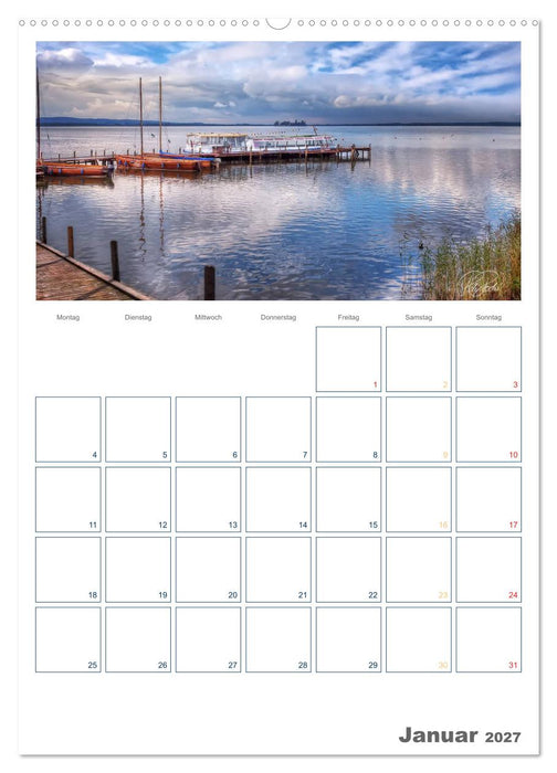 Am Steinhuder Meer / Planer (CALVENDO Wandkalender 2027)