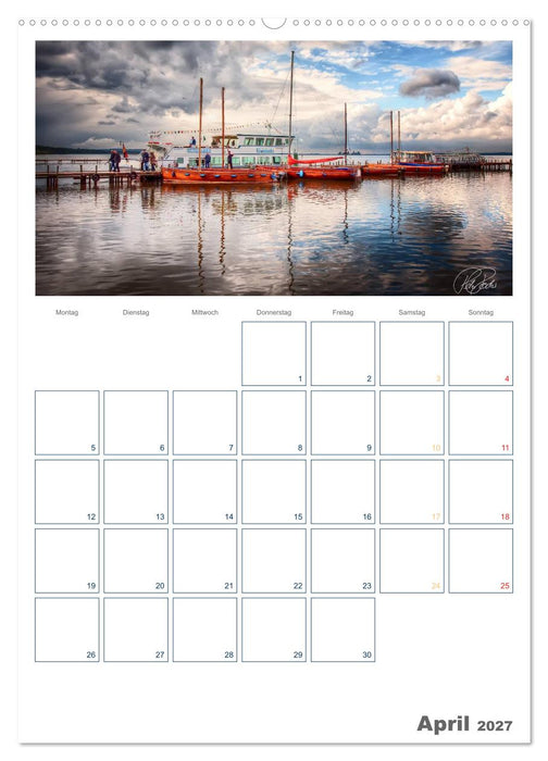 Am Steinhuder Meer / Planer (CALVENDO Wandkalender 2027)