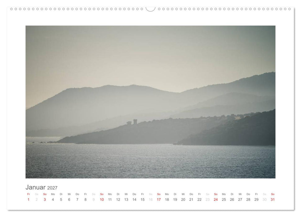 Die Schönheit Korsikas (CALVENDO Wandkalender 2027)