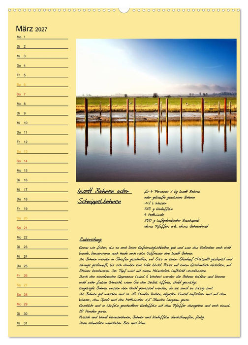 Ostfriesland - Appetit auf mehr / Geburtstagskalender (CALVENDO Wandkalender 2027)