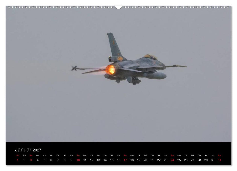 F-16 Fliegende Legende (CALVENDO Premium Wandkalender 2027)