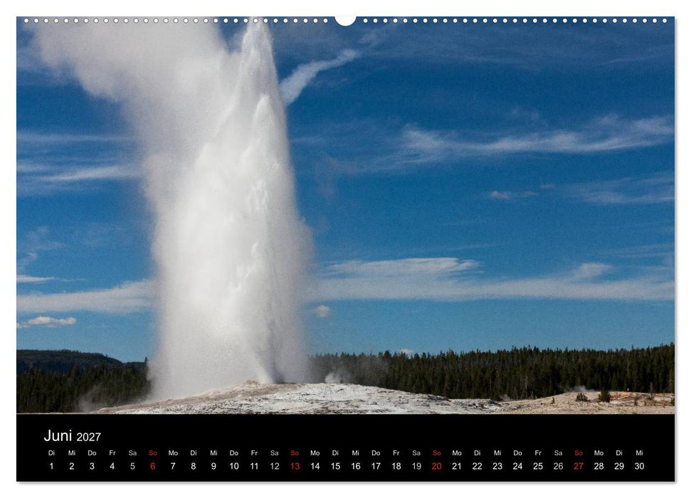 Wyoming & South Dakota (CALVENDO Wandkalender 2027)