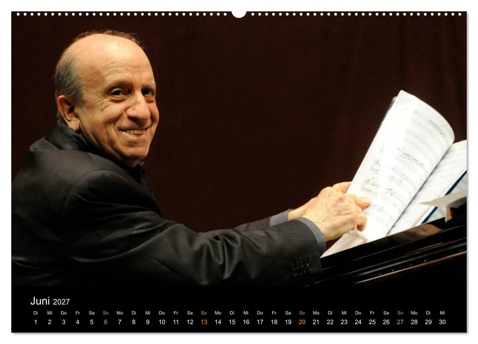 Jazz Pianisten 2027 (CALVENDO Wandkalender 2027)