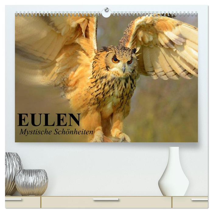 Eulen. Mystische Schönheiten (CALVENDO Premium Wandkalender 2027)