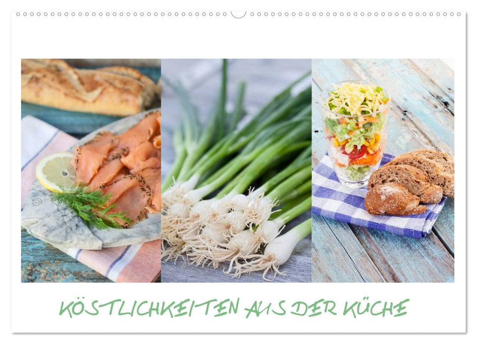 Köstlichkeiten aus der Küche (CALVENDO Wandkalender 2027)