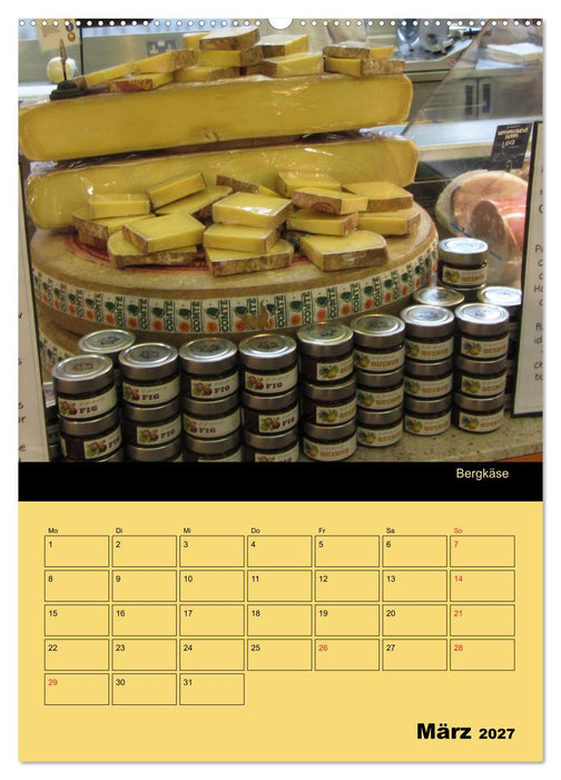 Alles Käse / Planer (CALVENDO Premium Wandkalender 2027)