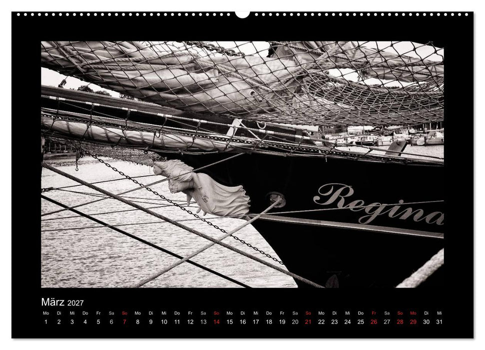 Segelschiffe auf der Ostsee (CALVENDO Wandkalender 2027)