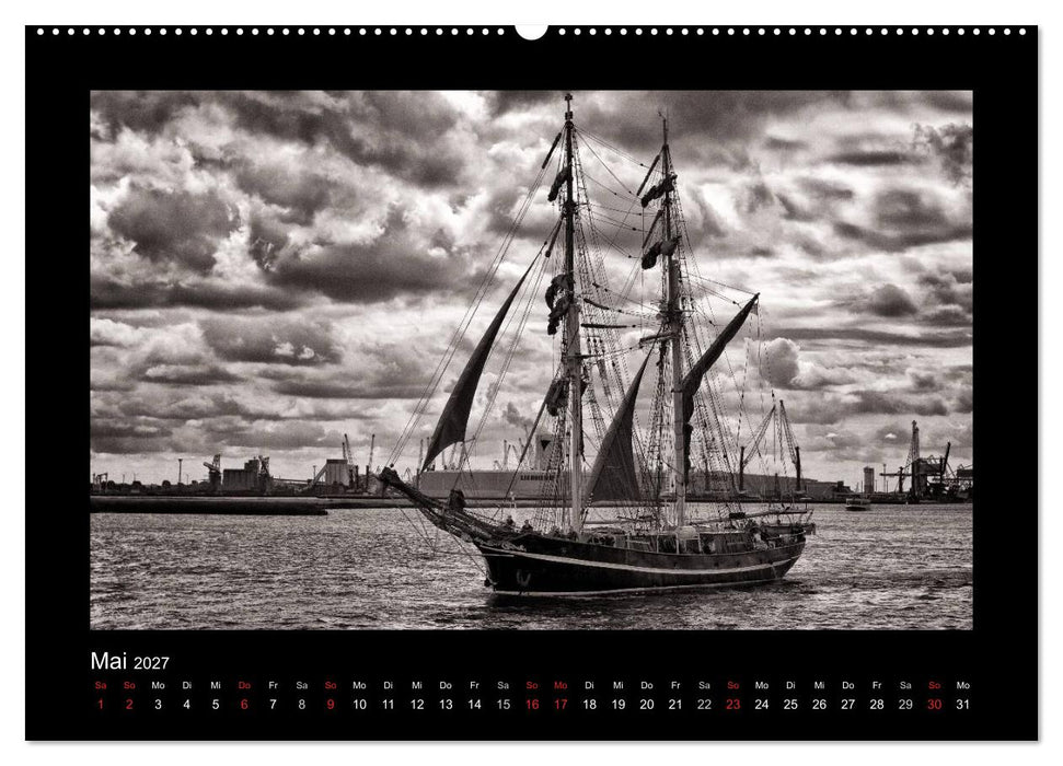 Segelschiffe auf der Ostsee (CALVENDO Wandkalender 2027)
