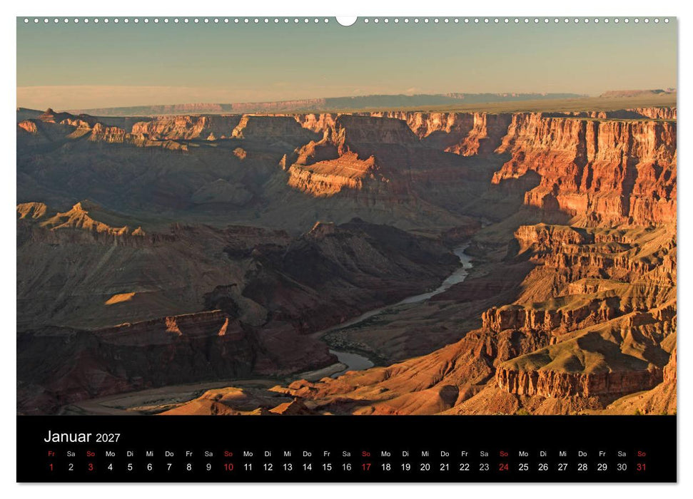 Grand Canyon - Wunder der Natur (CALVENDO Wandkalender 2027)