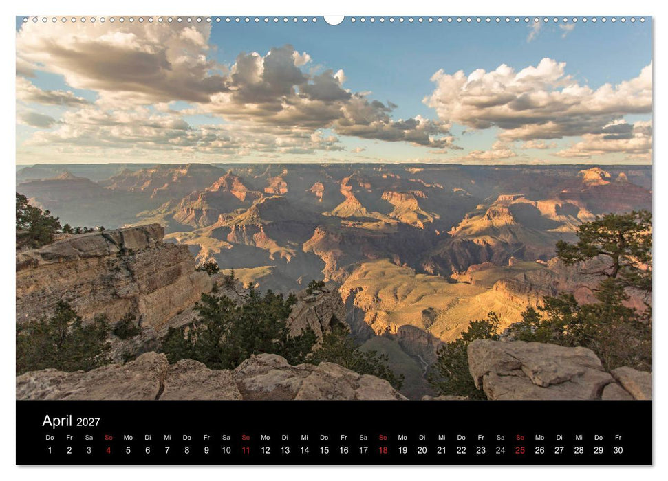 Grand Canyon - Wunder der Natur (CALVENDO Wandkalender 2027)