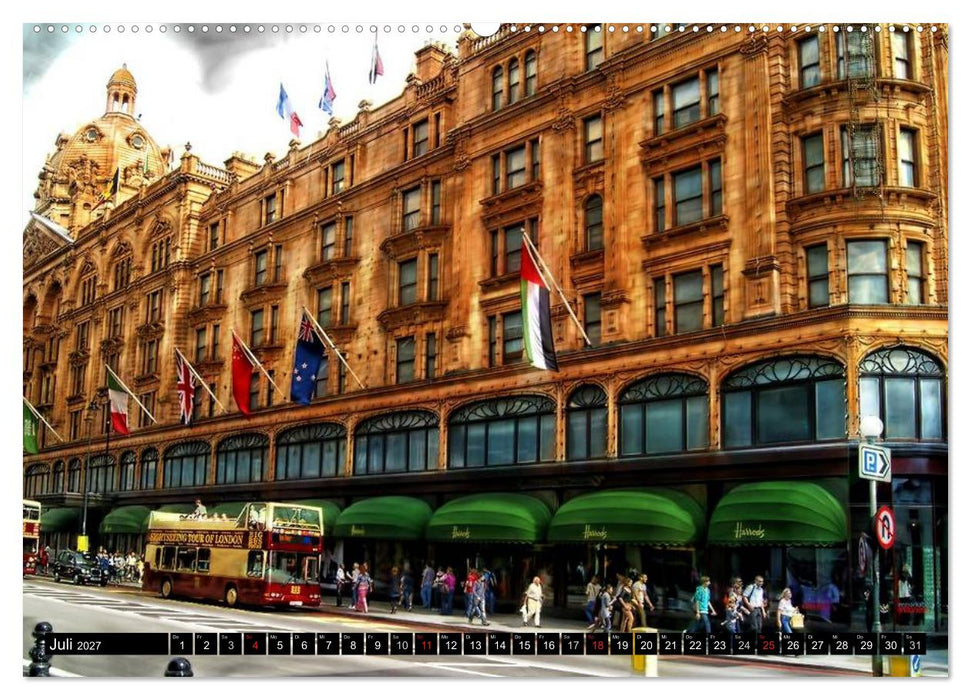 London • Impressionen (CALVENDO Premium Wandkalender 2027)