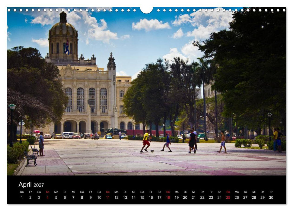 Kuba - Die Straßen Havannas (CALVENDO Wandkalender 2027)
