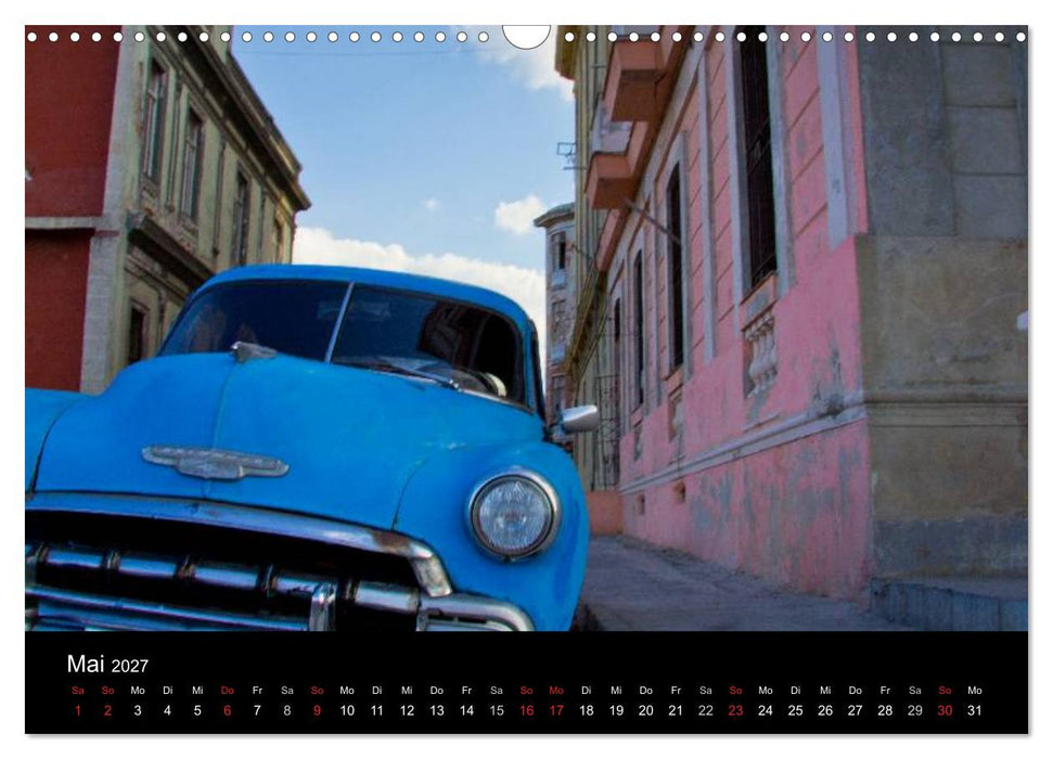 Kuba - Die Straßen Havannas (CALVENDO Wandkalender 2027)
