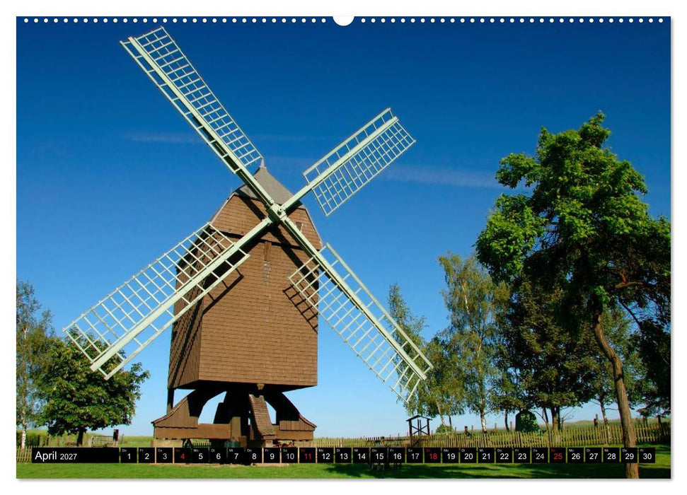Windmühlen in Deutschland (CALVENDO Wandkalender 2027)