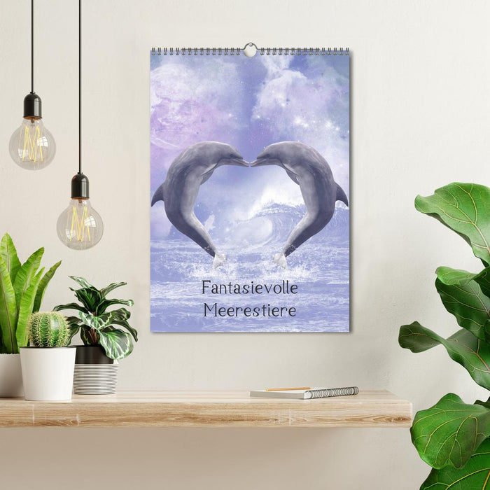 Fantasievolle Meerestiere (CALVENDO Wandkalender 2027)