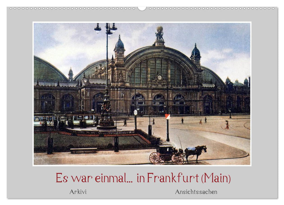 Es war einmal... in Frankfurt (Main) (CALVENDO Wandkalender 2027)