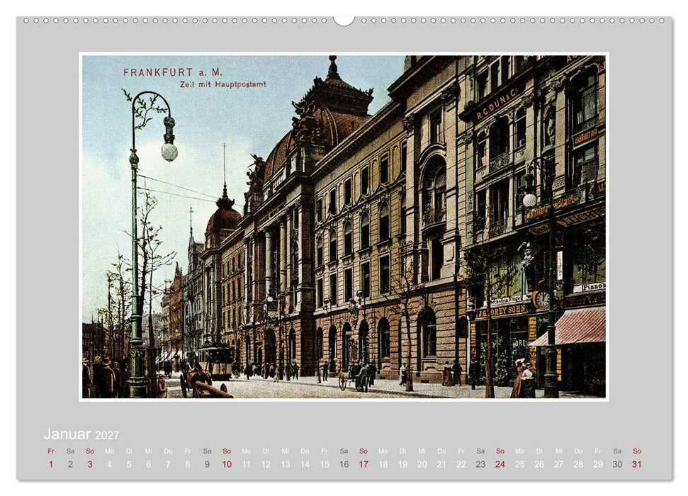Es war einmal... in Frankfurt (Main) (CALVENDO Wandkalender 2027)