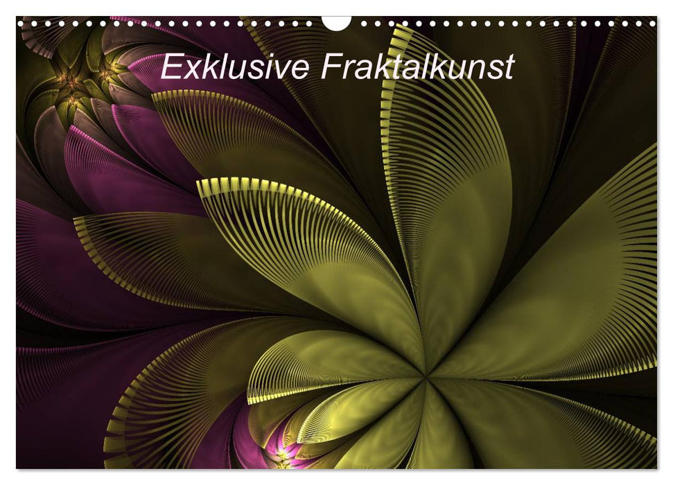 Exklusive Fraktalkunst / AT-Version (CALVENDO Wandkalender 2027)