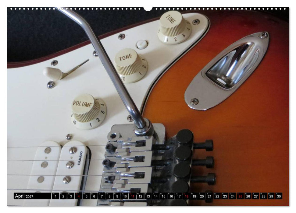 KULT GITARRE - Richie Sambora Stratocaster (CALVENDO Wandkalender 2027)