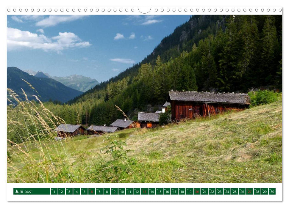 Montafon (CALVENDO Wandkalender 2027)