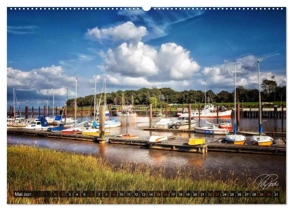 Friesland - Nordseebad Dangast / CH-Version (CALVENDO Premium Wandkalender 2027)