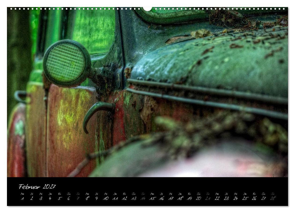 Oldtimer - verlassen verrostet vergessen (CALVENDO Premium Wandkalender 2027)