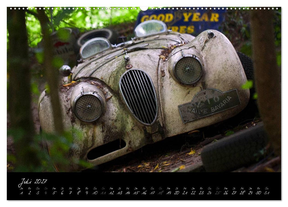 Oldtimer - verlassen verrostet vergessen (CALVENDO Premium Wandkalender 2027)