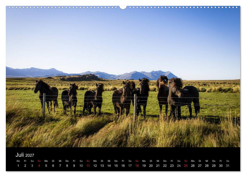 Island (CALVENDO Premium Wandkalender 2027)