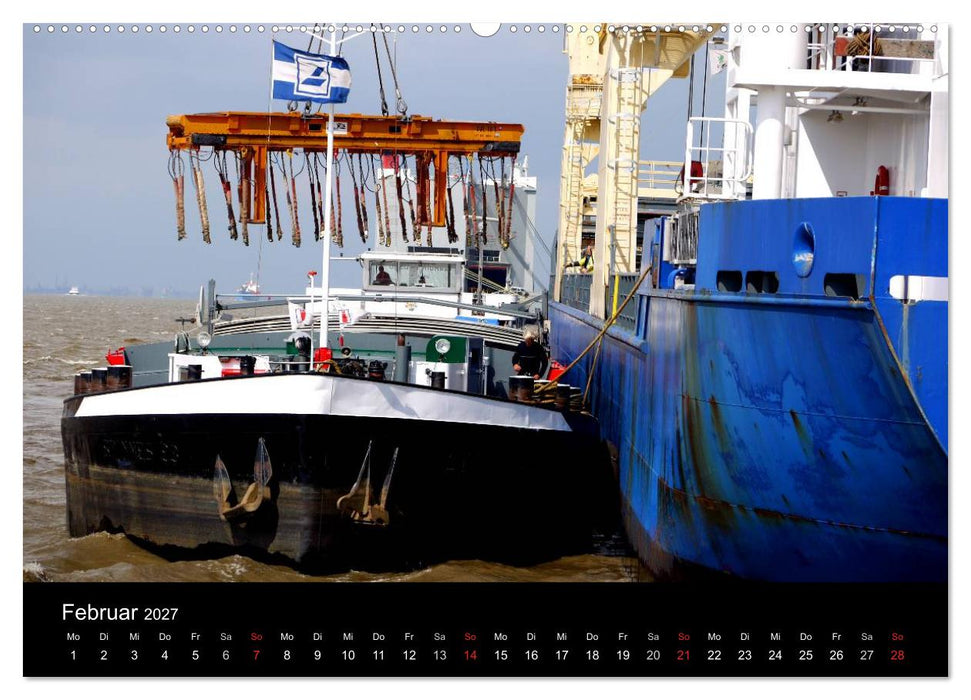 Binnenschiff Ahoi! (CALVENDO Premium Wandkalender 2027)