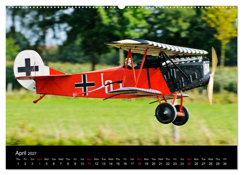 Scale Planes / UK-Version (CALVENDO Premium-Calendar 2027)