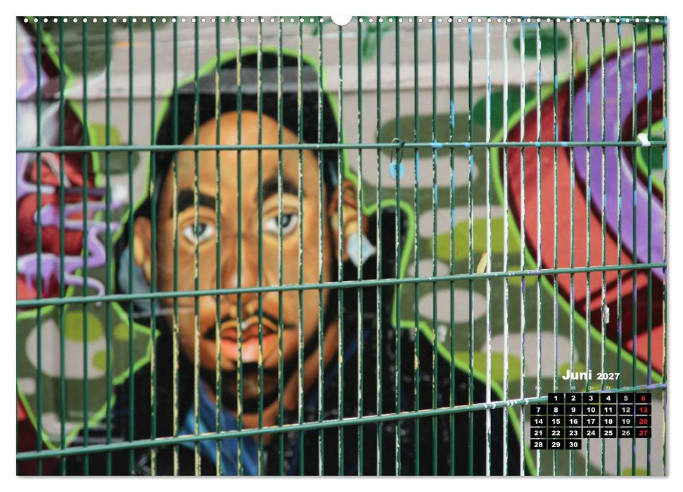 Street-Art 2027 / CH-Version (CALVENDO Premium Wandkalender 2027)