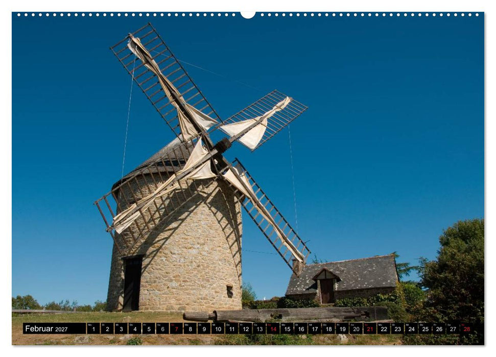 Windmühlen in Europa (CALVENDO Wandkalender 2027)