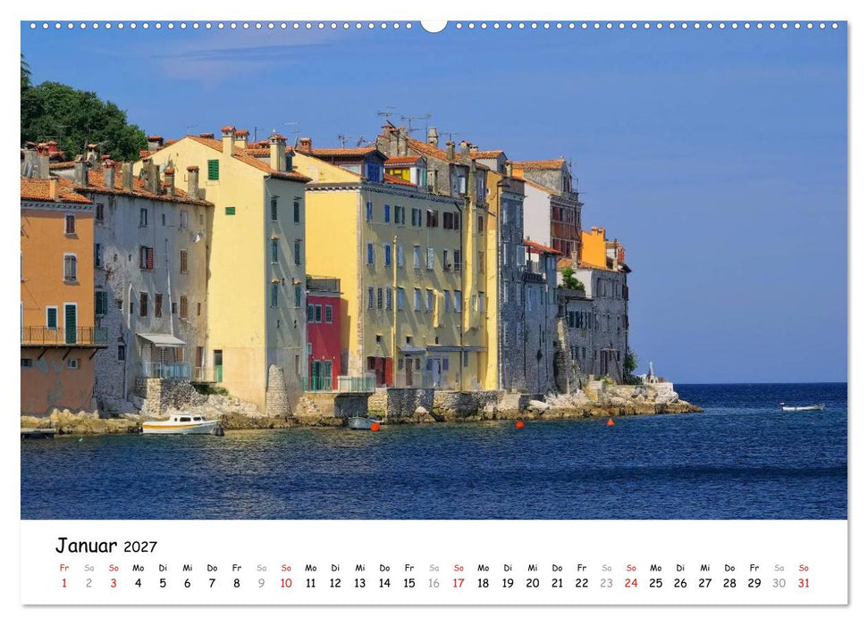 Istrien (CALVENDO Premium Wandkalender 2027)
