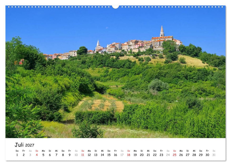 Istrien (CALVENDO Premium Wandkalender 2027)