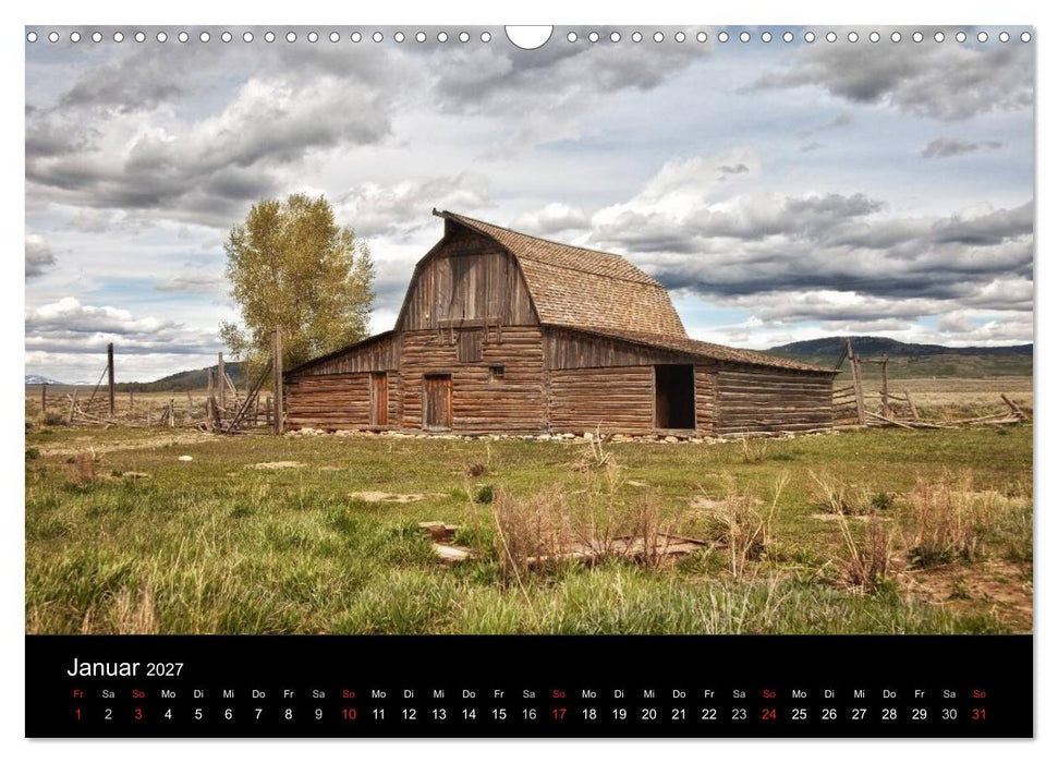 Aus dem wilden Westen (CALVENDO Wandkalender 2027)