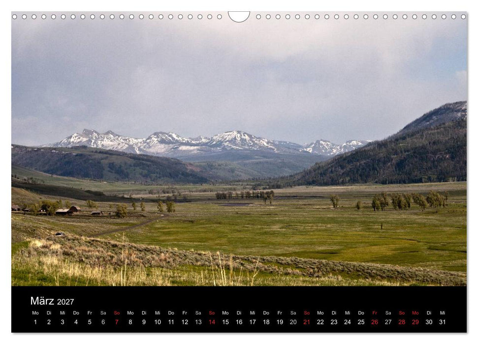 Aus dem wilden Westen (CALVENDO Wandkalender 2027)
