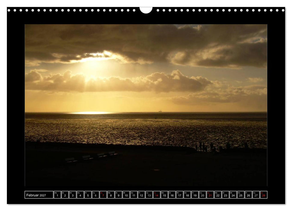 Licht über Dithmarschen (CALVENDO Wandkalender 2027)