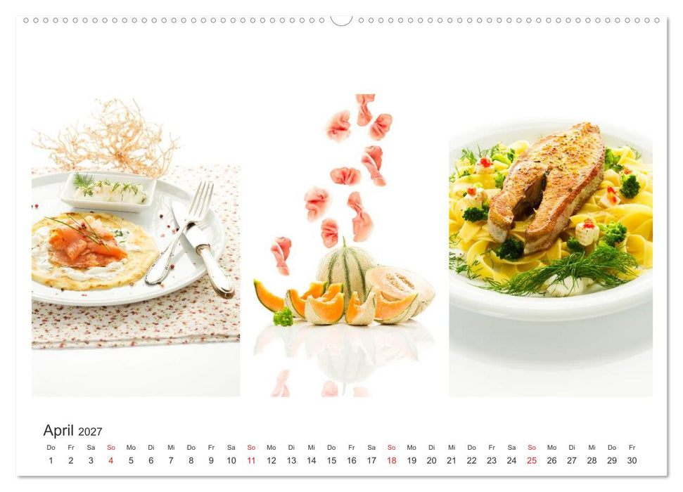 Köstlichkeiten aus der Küche (CALVENDO Premium Wandkalender 2027)