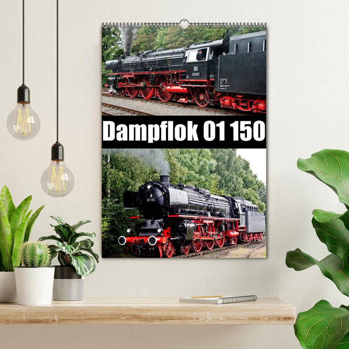 Dampflok 01 150 / CH-Version (CALVENDO Wandkalender 2027)