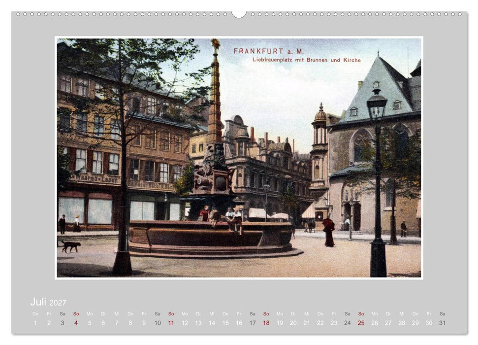 Es war einmal... in Frankfurt (Main) (CALVENDO Premium Wandkalender 2027)