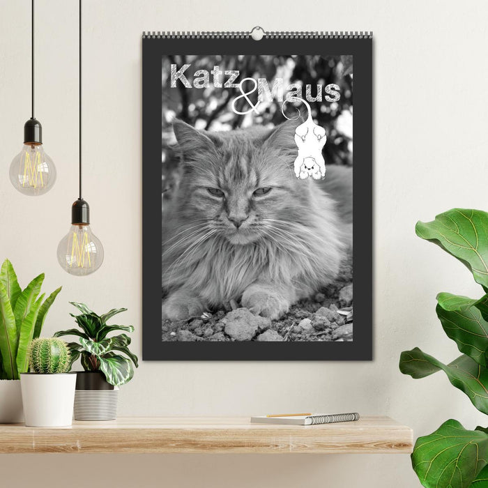 Katz & Maus (CALVENDO Wandkalender 2027)