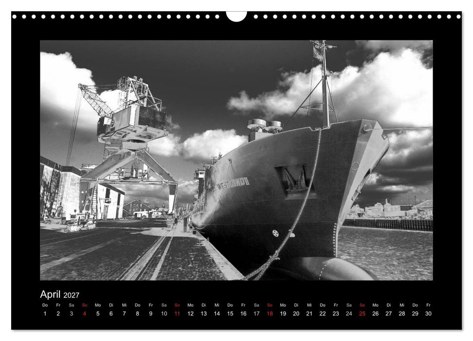 Schiffe anders (CALVENDO Wandkalender 2027)