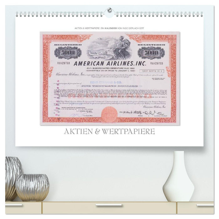 Aktien & Wertpapiere / CH-Version (CALVENDO Premium Wandkalender 2027)