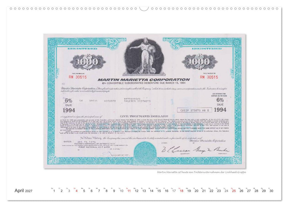Aktien & Wertpapiere / CH-Version (CALVENDO Premium Wandkalender 2027)