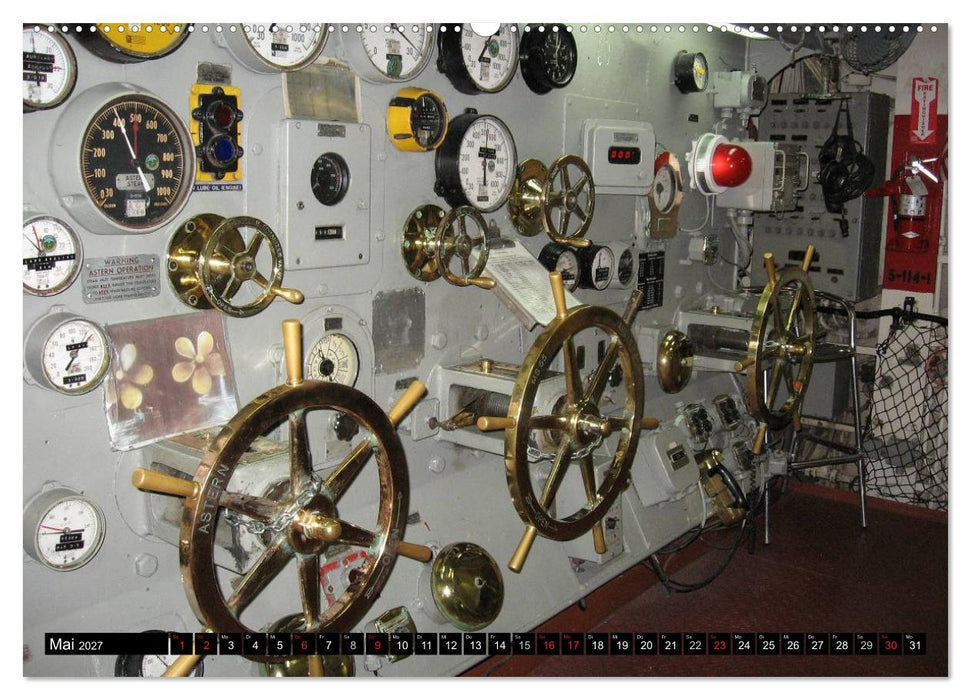 Kriegsschiffe der USA (CALVENDO Premium Wandkalender 2027)