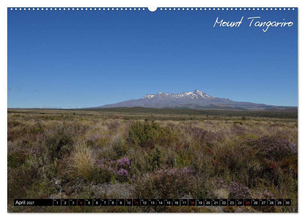 Neuseeland (CALVENDO Premium Wandkalender 2027)