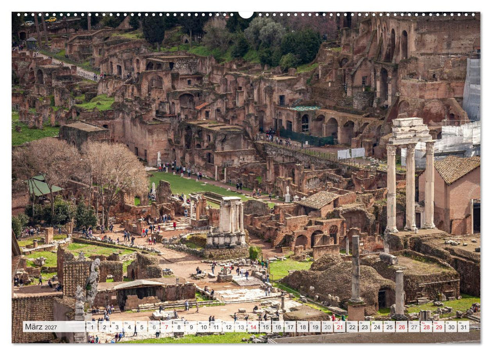 Italien - Rom (CALVENDO Premium Wandkalender 2027)