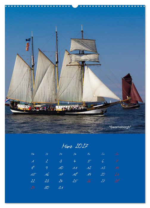 Unter Segeln (CALVENDO Premium Wandkalender 2027)