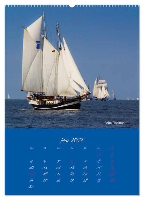 Unter Segeln (CALVENDO Premium Wandkalender 2027)
