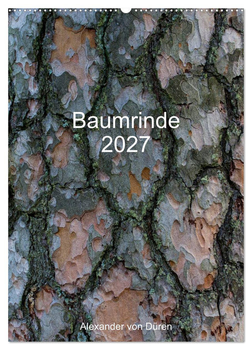Baumrinde 2027 (CALVENDO Wandkalender 2027)